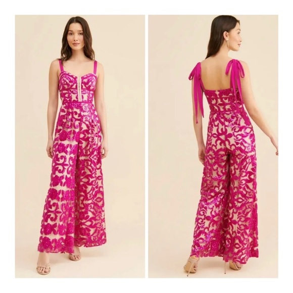 NWT Free People Lucille Lace One Piece Jumpsuit - Picture 3 of 8